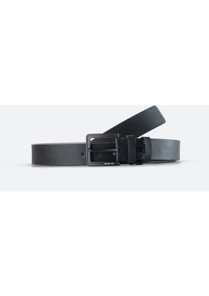 Erkek Siyah Metal Tokalı Kemer A41Y9301