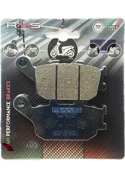 510-0930 Rms Balata Yamaha Fz6-Fz1-R1/suzukı/honda