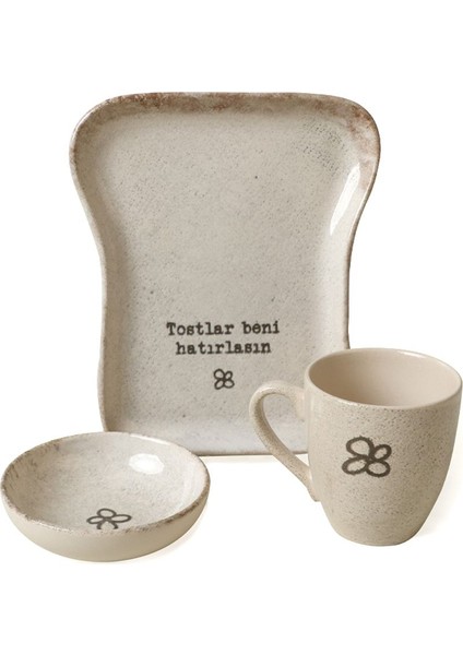 Tost Kahvaltı Takımı 3 Parça 22501-03 fırsatları