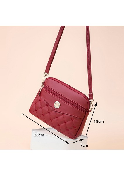 Moda Kadın Crossbody Çanta Bayan Deri Omuz Çantası Kızlar Için Günlük Çanta (Yurt Dışından) fiyatları