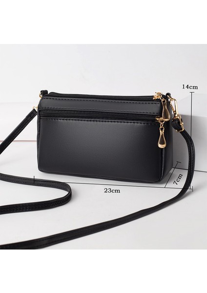 Moda Kadınlar Crossbody Çanta Bayanlar Deri Omuz Çantası Kızlar Için Püsküllü Çanta (Yurt Dışından) indirimleri