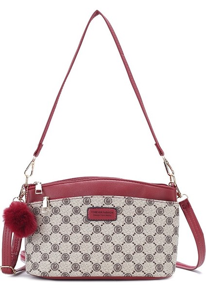 Bayan Tote Çanta Deri Çanta Moda Kadın Omuz Çantası Günlük Crossbody Çanta Peluş Hobo Çanta (Yurt Dışından)