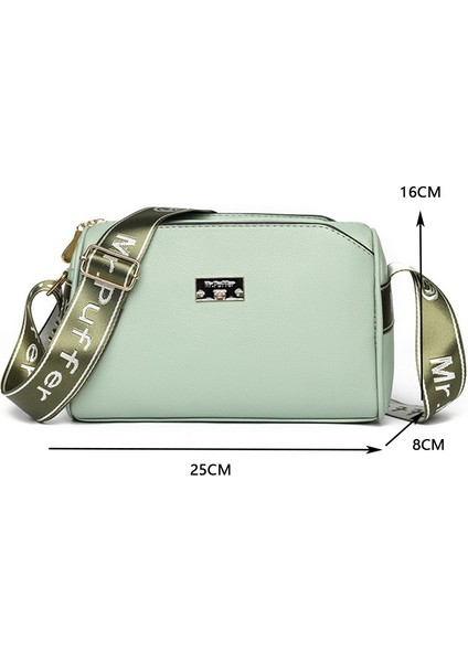 Moda Kadın Crossbody Çanta Bayan Deri Omuz Çantası Kızlar Için Günlük Çanta (Yurt Dışından) indirimleri