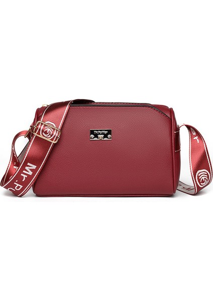 Moda Kadın Crossbody Çanta Bayan Deri Omuz Çantası Kızlar Için Günlük Çanta (Yurt Dışından)