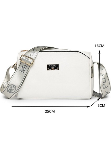 Moda Kadın Crossbody Çanta Bayan Deri Omuz Çantası Kızlar Için Günlük Çanta (Yurt Dışından) modelleri
