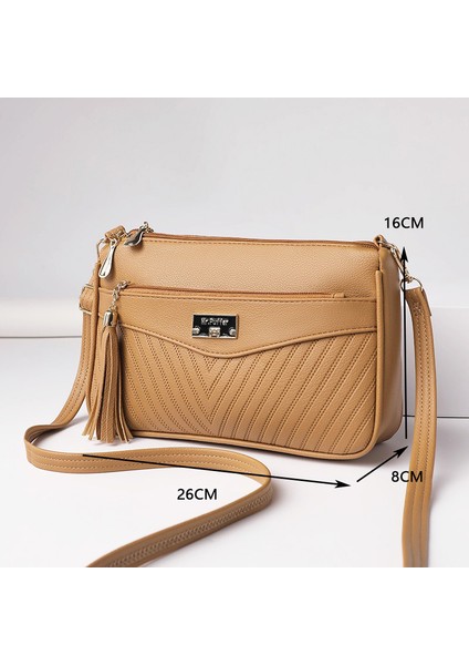 Moda Kadın Crossbody Çanta Bayan Deri Omuz Çantası Kızlar Için Günlük Çanta (Yurt Dışından) fiyatları
