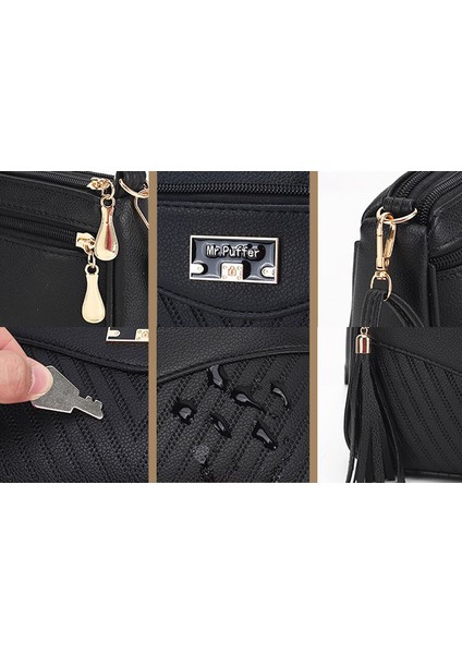 Moda Kadın Crossbody Çanta Bayan Deri Omuz Çantası Kızlar Için Günlük Çanta (Yurt Dışından) fırsatları