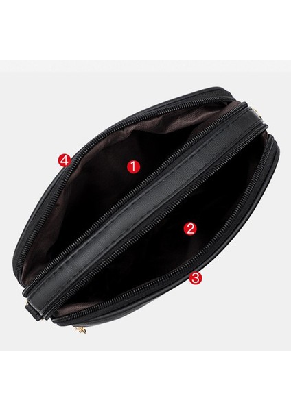 Moda Kadın Crossbody Çanta Bayan Deri Omuz Çantası Kızlar Için Günlük Çanta (Yurt Dışından) fırsatları