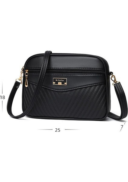 Moda Kadın Crossbody Çanta Bayan Deri Omuz Çantası Kızlar Için Günlük Çanta (Yurt Dışından) indirimleri