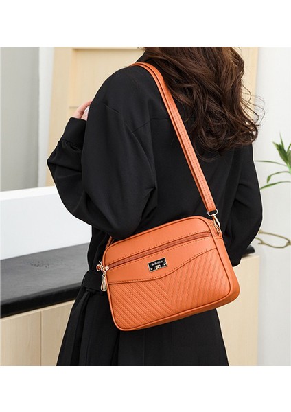 Moda Kadın Crossbody Çanta Bayan Deri Omuz Çantası Kızlar Için Günlük Çanta (Yurt Dışından) fiyatları