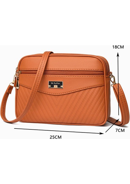 Moda Kadın Crossbody Çanta Bayan Deri Omuz Çantası Kızlar Için Günlük Çanta (Yurt Dışından) fırsatları