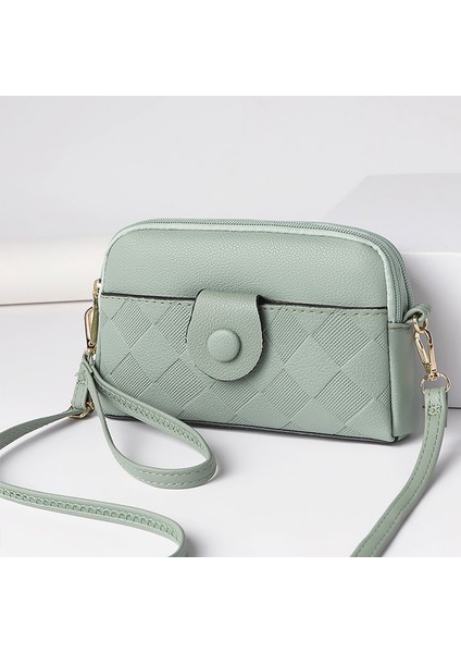 Moda Küçük Crossbody Çanta Kadınlar Için Omuz Çantası Deri Çanta Debriyaj Kızlar Için (Yurt Dışından)