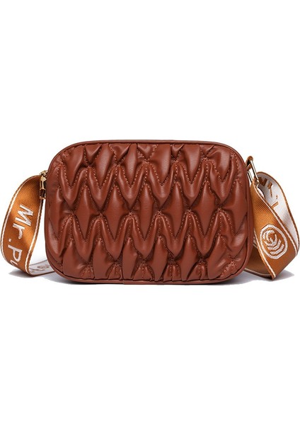 Moda Kadın Crossbody Çanta Bayan Deri Omuz Çantası Kızlar Için Günlük Çanta (Yurt Dışından)