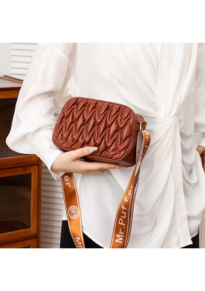 Moda Kadın Crossbody Çanta Bayan Deri Omuz Çantası Kızlar Için Günlük Çanta (Yurt Dışından) modelleri