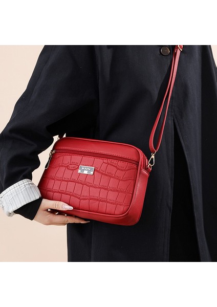Moda Kadın Crossbody Çanta Bayan Deri Omuz Çantası Kızlar Için Günlük Çanta (Yurt Dışından) fiyatları