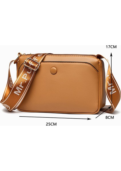 Moda Kadın Crossbody Çanta Bayan Deri Omuz Çantası Kızlar Için Günlük Çanta (Yurt Dışından) fiyatları