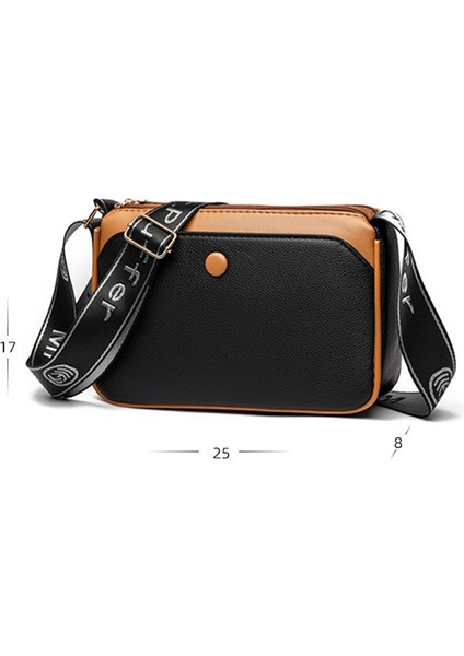 Moda Kadın Crossbody Çanta Bayan Deri Omuz Çantası Kızlar Için Günlük Çanta (Yurt Dışından) fırsatları
