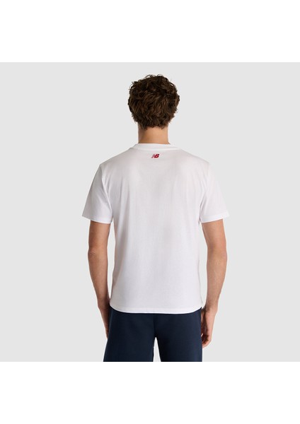 Nb New Balance MNT1511 Beyaz Erkek Tişört fırsatları