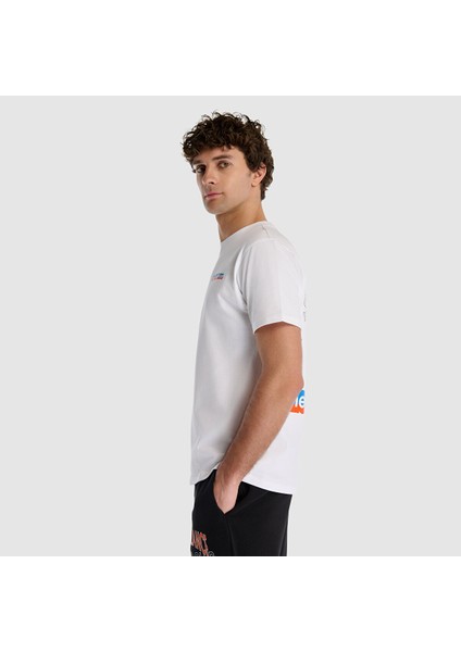 New Balance MNT1533 Beyaz Erkek Tişört
