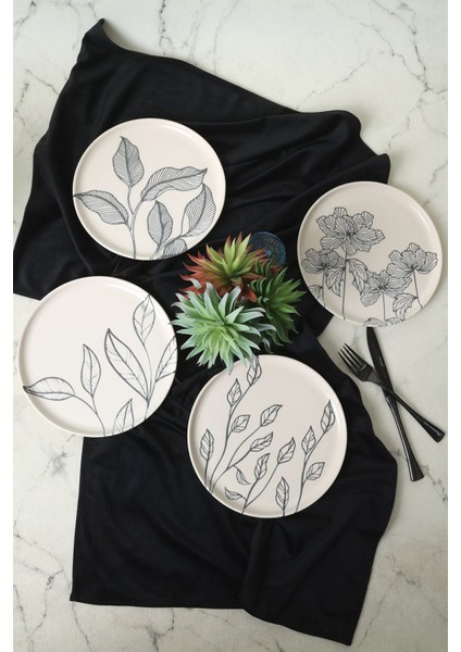 Leaf Traces Nordıc Pasta Tabağı 22 cm 4 Adet / 22881-82-83-85 fiyatları