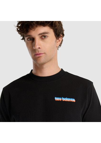 New Balance MNT1533 Siyah Erkek Tişört