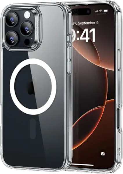 Apple iPhone 16 Pro Max Uyumlu Magsafe Arka Koruma Kılıf