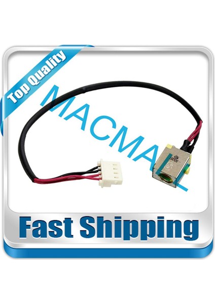 Yeni Acer Aspire V5 V5-552 V5-552G V5-552P V5-572 V5-572G V5-572P V5-573 E5-573 E5-551 65W Dc Güç Jakı Kablo Soketi ile (Yurt Dışından)