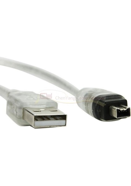 USB Erkek Firewire Ieee 1394 4 Pin Erkek Ilink Adaptör Kablosu Firewire 1394 Kablo Sony DCR-TRV75E Dv Kamera Kablosu 100 cm (Yurt Dışından) fiyatları