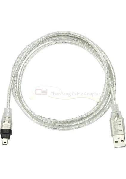 USB Erkek Firewire Ieee 1394 4 Pin Erkek Ilink Adaptör Kablosu Firewire 1394 Kablo Sony DCR-TRV75E Dv Kamera Kablosu 100 cm (Yurt Dışından) indirimleri