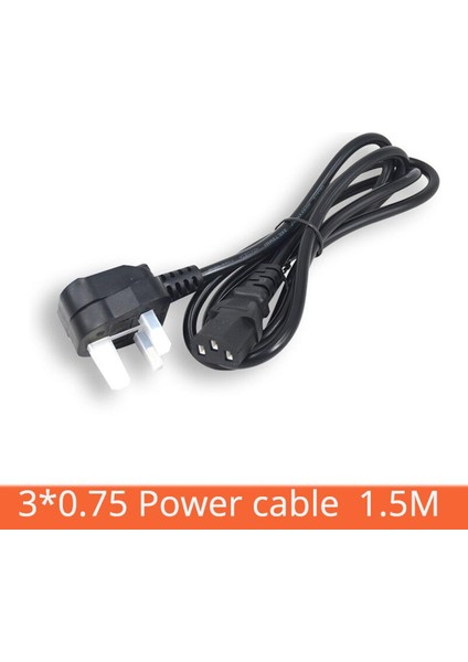 1.5m Uk Fiş Güç Kablosu Teli Ingiliz Güç Kablosu Esas Olarak Bilgisayarlar Yazıcılar Tarayıcılar Için Uygundur (Yurt Dışından)