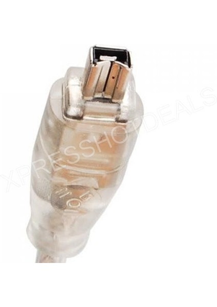 6 Pin'den 4 Pin'e Kurşun Ieee 1394 Firewire Dv Çıkış Kablosu (Yurt Dışından) fırsatları