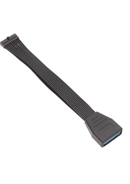 Xt-Xınte 15 cm USB 3.0 20PIN 19PIN Erkek Kadın Anakart Kablosu Adaptörü Bilgisayar Kablosu Konektörü (Yurt Dışından) fırsatları