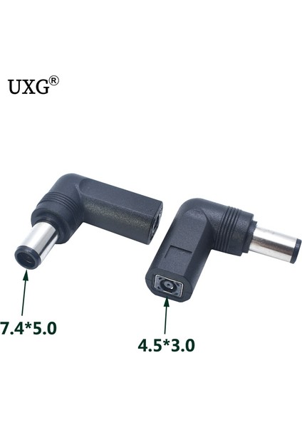 Dc Güç Adaptörü Konnektör Fişi 7.4*5.0mm Erkek Fiş Dc 4.5*3.0mm Dişi Soket Kablosu Hp Dizüstü Bilgisayar Lenovo Ultra Ince (Yurt Dışından) fiyatları
