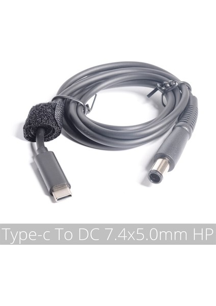 7.4x5.0mm Pin Jakı ile USB Tip C Pd Güç Adaptörü Dönüştürücü 7.4*0.6mm Dc Fiş Konnektör Kablosu Kablosu Hp Dizüstü Bilgisayar Şarj Cihazı (Yurt Dışından) fiyatları
