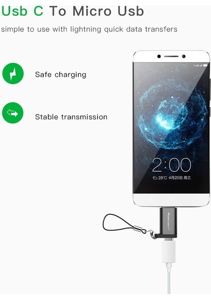 Adaptör USB Tip-C Mikro USB Dönüştürücü Kablo C Tipi Adaptör USB 3.1 Desteği Otg Xiaomi 4c/huawei/htc Oneplus Lg Tablet (Yurt Dışından) modelleri