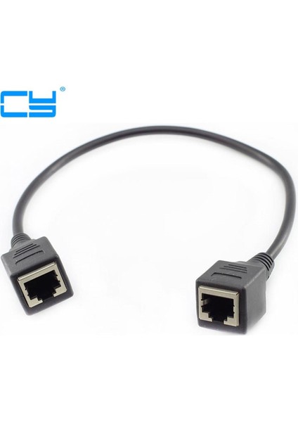 1ft 30 cm 8P8C Ftp Stp Utp Cat 5e Dişi Lan Ethernet Ağ Uzatma Kablosu Yama Kablosu (Yurt Dışından)