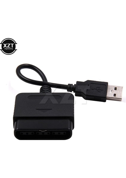 1 Adet Siyah Ps2 Için Ps3 Pc Video Oyunu Aksesuarı USB Adaptörü Dönüştürücü Kablosu Oyun Denetleyicisi Için Yüksek Hızlı (Yurt Dışından)