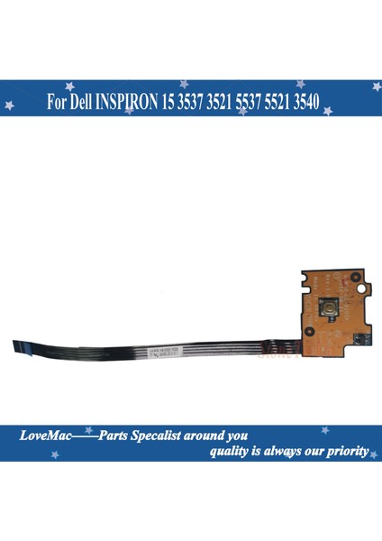 Dell Inspıron 15 3537 3521 5537 5521 3540 Güç Düğmesi Kartı Anahtarı W Kablo LS-9101P % 100% Test Edilmiş (Yurt Dışından) modelleri