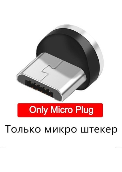 1 Adet 5 Adet Yuvarlak Manyetik Fiş Mikro USB Manyetik Şarj Aleti Kablosu Fişi USB Tip C Mıknatıs Kablo Adaptörü 360 Döndür 8 Pin Kablo Ipuçları (Yurt Dışından) fırsatları