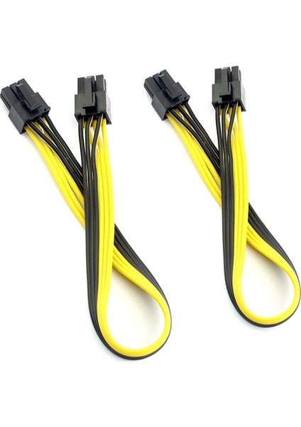 Grafik Ekran Kartı Madenci Madencilik Teli 18AWG 1 Adet Pcı-E Pcıe Pcı-Express 6 P Erkek 6pin Erkek Dıy Güç Kablosu Btc Genişletilmiş (Yurt Dışından) modelleri