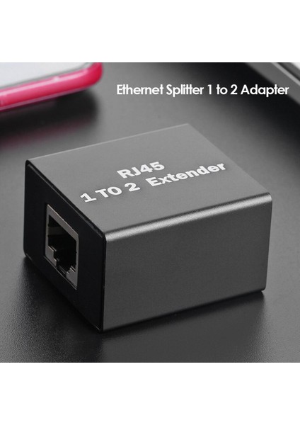 RJ45 Dişi Ayırıcılar 1 Ila 2 Yollu Lan Ethernet Ağ Adaptörü Uzatma Kablosu Ev Bilgisayar Aksesuarları Için (Yurt Dışından)