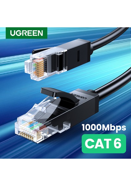 Ugreen Cat6 Ethernet Yama Kablosu Gigabit RJ45 Ağ Kablosu Lan Kablosu Fiş Konnektörü Mac Bilgisayar Pc Yönlendirici Yazıcı Xbox Ps4 Ps3 Psp 0.5M-30MF (Yurt Dışından) fiyatları
