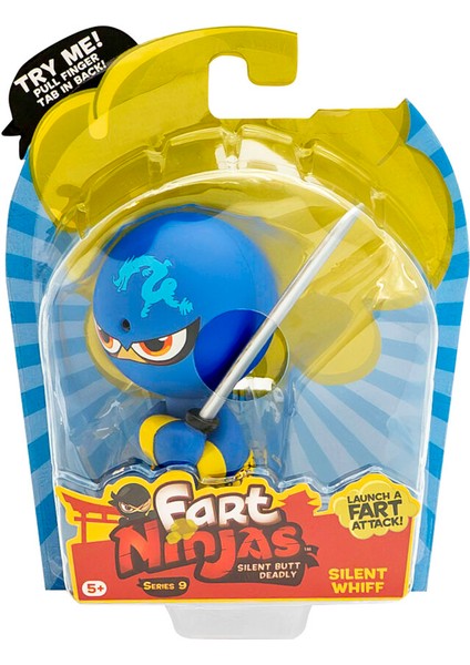 Fart Ninja Sensör Gaz Çıkaran Figürler S9 - Silent Whiff