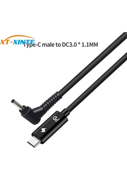 Tip C Dc 3.0x1.1 3.0*1.1mm Erkek Tak Dönüştürücü Usb-C Pd Şarj Kablosu Kablosu Acer Aspire Dizüstü Güç Adaptörü Dizüstü Pc (Yurt Dışından)