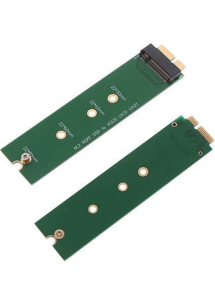 1 Adet M.2 Ngff SSD UX31 UX21 UX21E UX31A Bilgisayar Kablosu Için 18 Pin Uzatma Adaptör Kartı (Yurt Dışından)