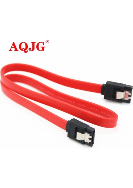 Düz Sağ Açı 6 Gbps 30 cm 50 cm Sata 3.0 Kablo 6 Gb/s Sata Iıı Sata 3 Kablo Düz Veri Kablosu HDD SSD Için Süper Hız (Yurt Dışından)