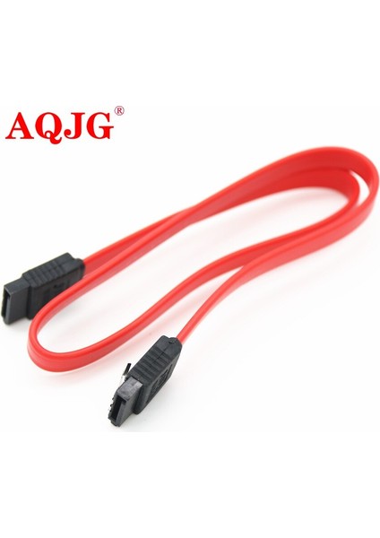 Düz Sağ Açı 6 Gbps 30 cm 50 cm Sata 3.0 Kablo 6 Gb/s Sata Iıı Sata 3 Kablo Düz Veri Kablosu HDD SSD Için Süper Hız (Yurt Dışından)