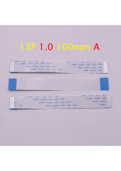 1 Adet 13 Pin Düz Anahtar Şerit 13 P Flex Kablo Güç Düğmesi 13PIN 1.0mm 10 cm 100MM Tip A Awm 20624 80C 60 V Vw-1 (Yurt Dışından) modelleri