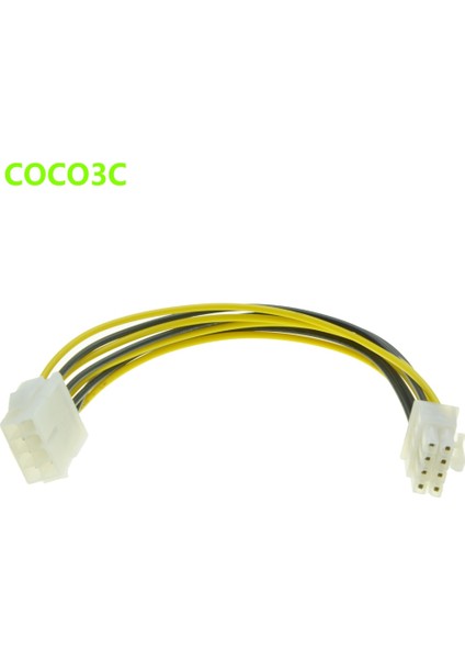 Dayanıklı Pcı-E 8pin Erkek 8 Pin Dişi Pcı Express Güç Uzatma Kablosu 6 + 2 Pin Pcıe Ekran Kartı Gpu Cpu 18AWG (Yurt Dışından) modelleri