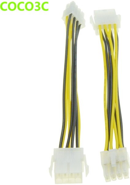 Dayanıklı Pcı-E 8pin Erkek 8 Pin Dişi Pcı Express Güç Uzatma Kablosu 6 + 2 Pin Pcıe Ekran Kartı Gpu Cpu 18AWG (Yurt Dışından) fırsatları